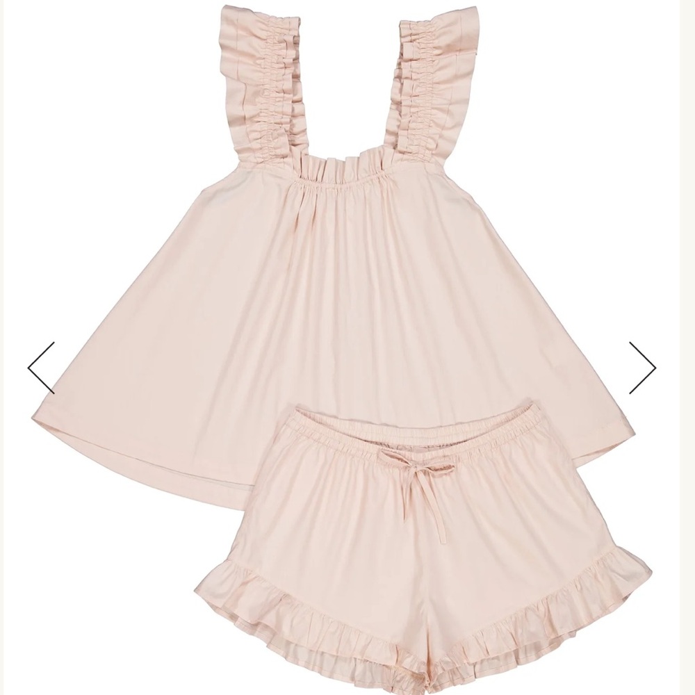 Nicolette Sleep Set - Cotton - Nude Blush (XS) - Picture 5 of 7